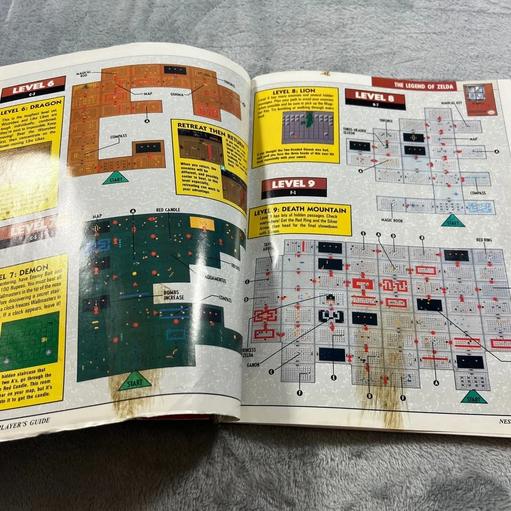 Nintendo NES Game Atlas Player's Guide 1991 Multi-Game Strategy Book Fair 90s